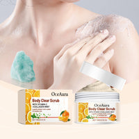 Orange Body Scrub, Fresh Orange Vc Exfoliating Cleanse, Nourish And Lubricate Body Skin ScrubOceaura Orange Body Scrub, Fresh Orange Vc Exfoliating Cleanse, Nourish And Lubricate Body Skin Scrub