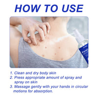 Porecare Skin Care Spray, Cleanser Warts Fade Moles Corns Smooth Skin Care Spray