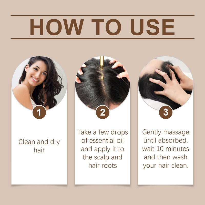 Batana Essential Oil Moisturizes Hair, Fluffs Hair Roots, Strengthens And Strengthens Hair Essential Oil