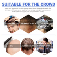 OUHOE Men's Dense Hair Foam Mousse, Clean Repair Hair Root, Dense And Moisturizing Hair Mousse