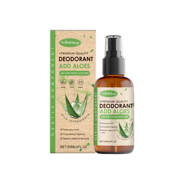 Woodsleep Aloe Vera Magnesium Spray Pamper Your Night's Sleep With A Restful Daily Body Treatment Spray