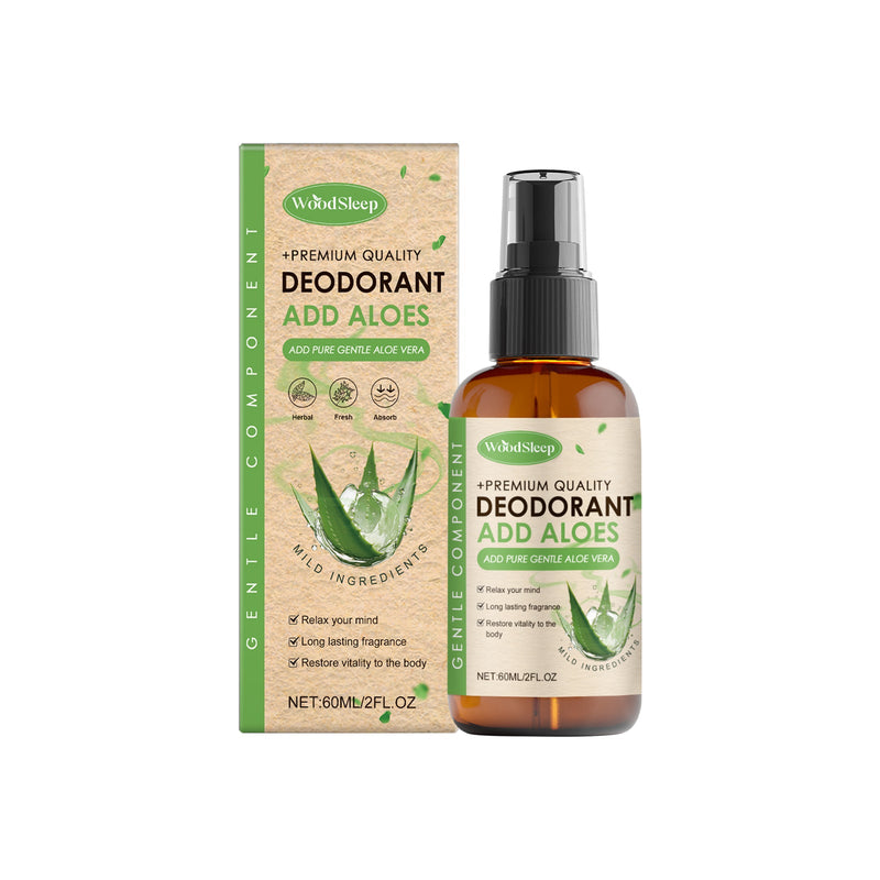 Woodsleep Aloe Vera Magnesium Spray Pamper Your Night's Sleep With A Restful Daily Body Treatment Spray