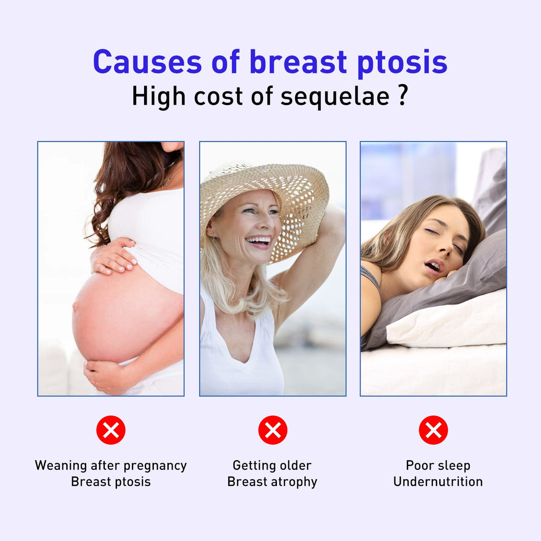 Postpartum Breast Lift Cream - Firming Massage Care for Sagging Skin