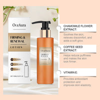 Firming Skin Care Lotion Moisturizes Fine Lines And Softens Facial Skin