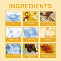 OceAura Propolis Beauty Bath Soap, Gently Nourishes And Cleanses Body Skin With Delicate And Fragrant Bath Soap