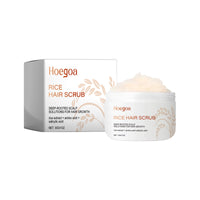 Rice Head Scrub Cleans Dandruff, Moisturizes, Fluffs And Strengthens Hair Care Scrub