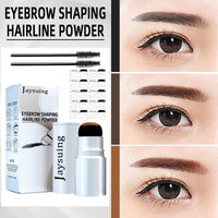 Jaysuing Eyebrow Printing Set Eyebrow Powder Hairline Retouching Eyebrow Shape Portable Hairline Eyebrow Repair Shadow Powder