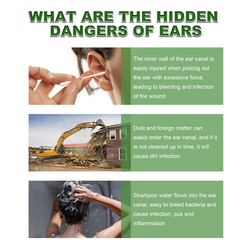EELHOE Ear Relief Relieves Blocked Inner Ear Ringing Ear Discomfort Ear Health Care Ear Drops