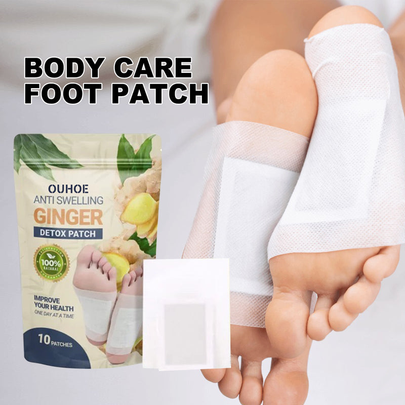 Ginger Foot Stickers, Slimming Toning And Firming Body And Foot Treatment Stickers