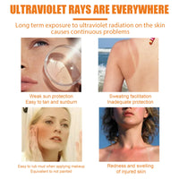 Sunscreen Lotion, Outdoor Body UV Isolation Skin Protection Hydrating Refreshing Not Greasy