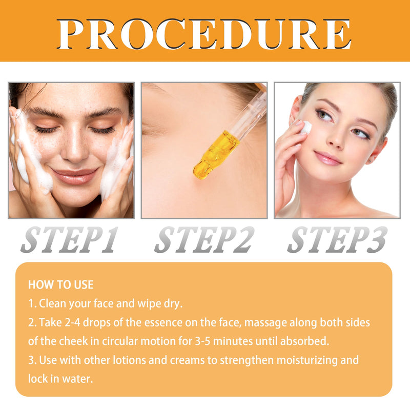Vitamin C Essence, Moisturizing And Brightening Skin Firming And Reducing Fine Lines Essence