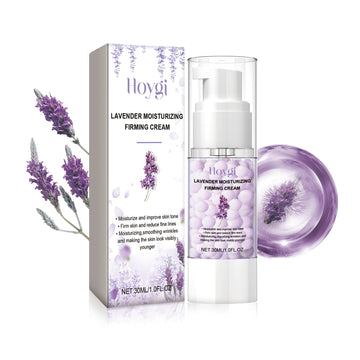 Lavender Moisturizing Firming Cream, Lighten Fine Lines Moisturizing Whitening Anti-Wrinkle Cream