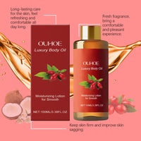 OUHOE Body Moisturizing Oil, Daily Nourishes And Improves Skin Elasticity, Firming, Moisturizing And Moisturizing Essential Oil For Body Care