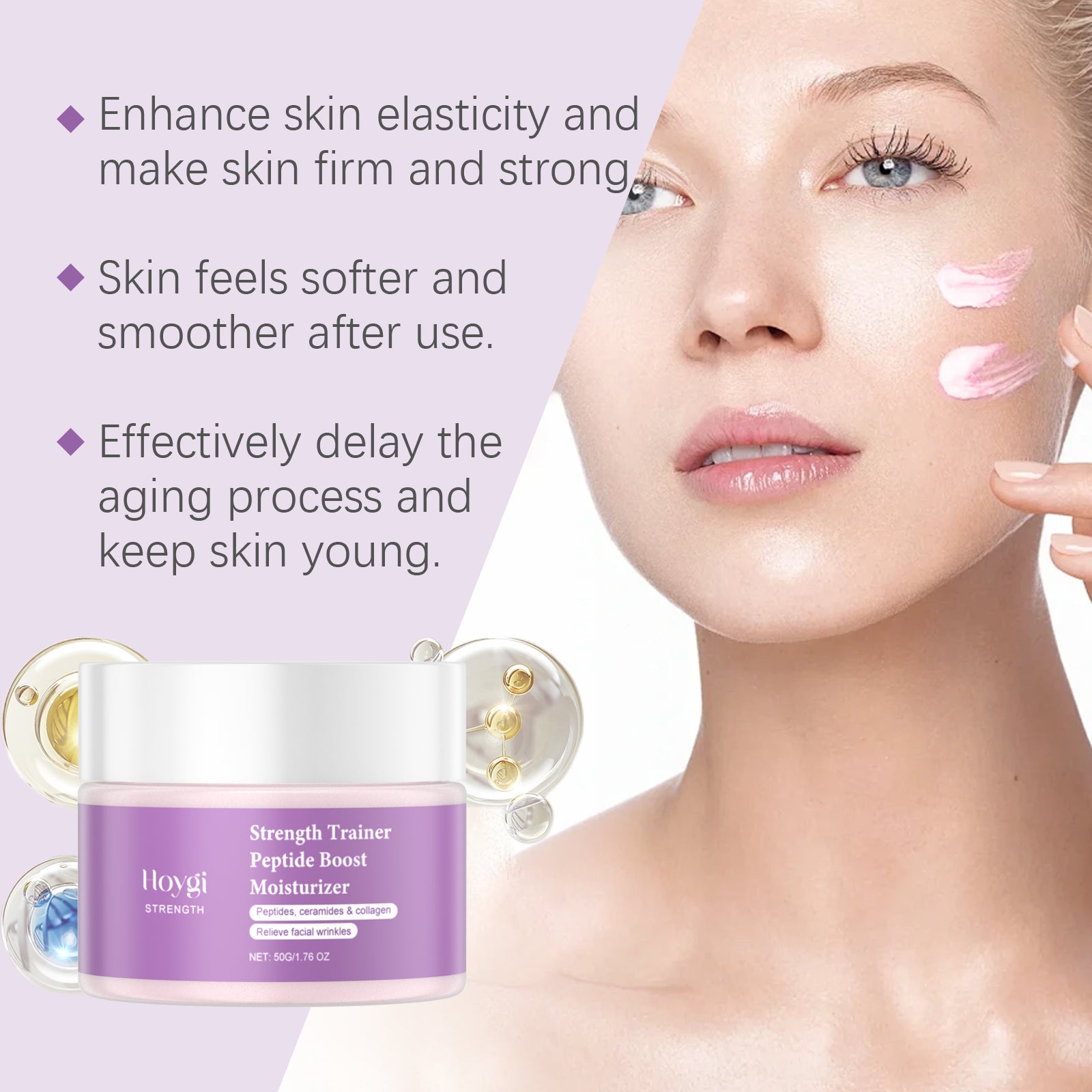 Facial Moisturizer Improves Skin And Lightens Fine Lines Daily Hydrating And Moisturizing Skin Firming Cream