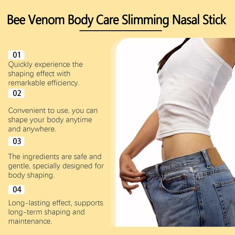 Bee Venom Body Shaping Nose Stick Firming Skin Body Care Light Body Shaping Nose Stick