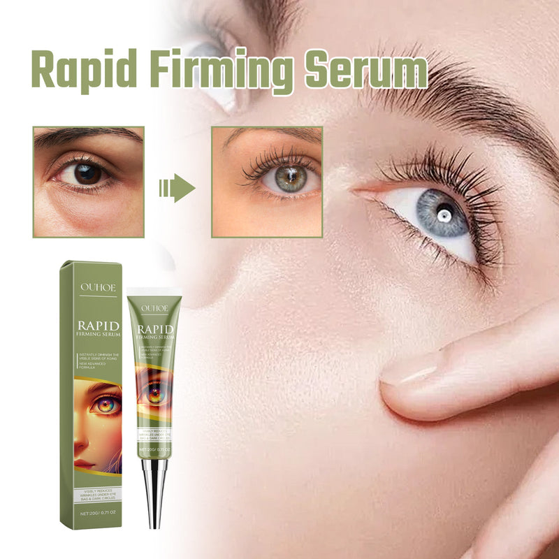 Rapid Firming Serum, Moisturizing Eye Firming Anti-Wrinkle Dark Circles Fade Fine Lines And Wrinkles Massage Treatment