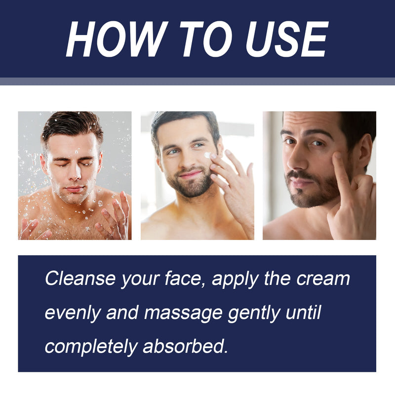 Men's Retinol Face Firming Cream Reduces Wrinkles, Moisturizes And Brightens Skin Anti-Wrinkle Cream