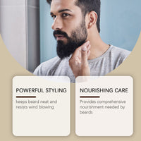 Cigar Beard Care Wax Natural Gloss Care Each Beard Hair Must Display Mature Charm