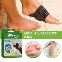 South Moon Foot Acupressure Pads, Relieve Heel Soreness Foot Massage Treatment Physical Discomfort Acupressure Pad