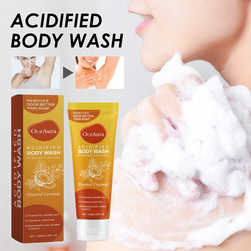 Acidified Body Wash, Deep Cleansing And Long-Lasting Moisturizing Shower Gel For Body And Skin