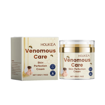 Houkea Bee Venom Skin Repair Cream Body Skin Cleansing Herbal Gentle Formula Skin Repair Cream
