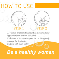 EELHOE Feminine Wash With Sunflower Oil, Body Cleansing Skin Refreshing Oil Control Moisturizing Long-Lasting Fragrance Shower Gel