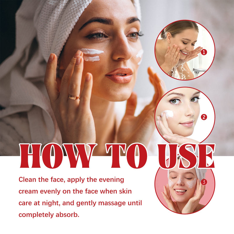 Nicotinamide Collagen Cream, Hydrating Whitening Skin Repair Melanin Day Cream Night Cream