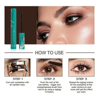 Green Box Mascara, Water-Removable, Long-Lasting, Smudge-Proof, Volumizing &amp; Lengthening, Waterproof, for Lash Enhancement