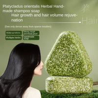 Tanyah Side Cypress Leaf Usman Herbal Hair Care Soap Herbal Soap for Hair Care and Cleansing