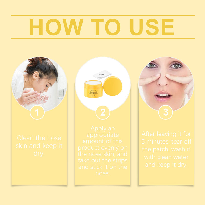 Blackhead Cleansing Nose Mask Gentle Oil Control Cleansing Nose Mask For Blackheads And Acne