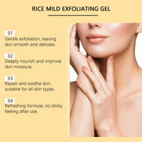 Oceaura Rice Face Cleansing Gel Tender Skin Gel Face Cleansing Body Care Gentle Tender Muscles