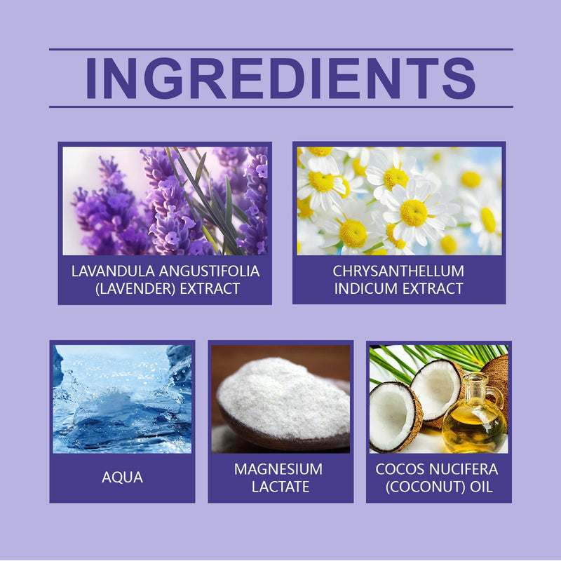 Lavender Magnesium Body Spray, Soothing Soothing Sleep Improvement Spray To Soothe Insomnia Body And Mind To Sleep