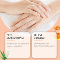 Hand And Foot Care Stick, Deep Moisturizing Soft Skin Cleansing Exfoliating Honey Nourishing Hand And Foot Care Cream