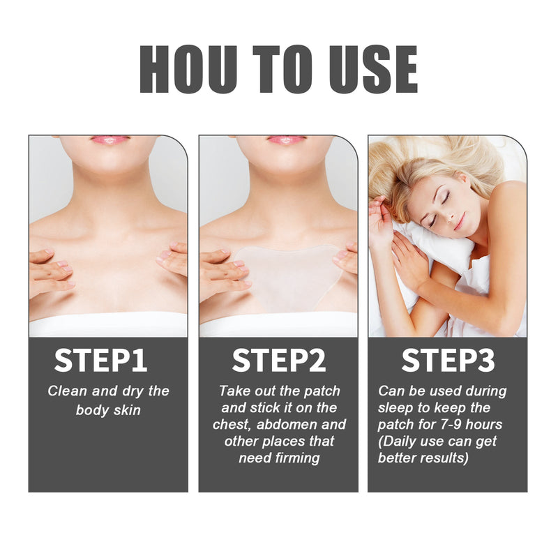 Body Patch, Moisturizing, Smoothing, Firming And Smoothing Skin Care Patch For Fine Lines And Wrinkles