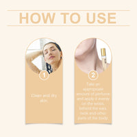 Charming Rolling Perfume Charming Lasting Light Fragrance Fresh Cappuccino Charm Stay Fragrance Convenient Rolling Perfume