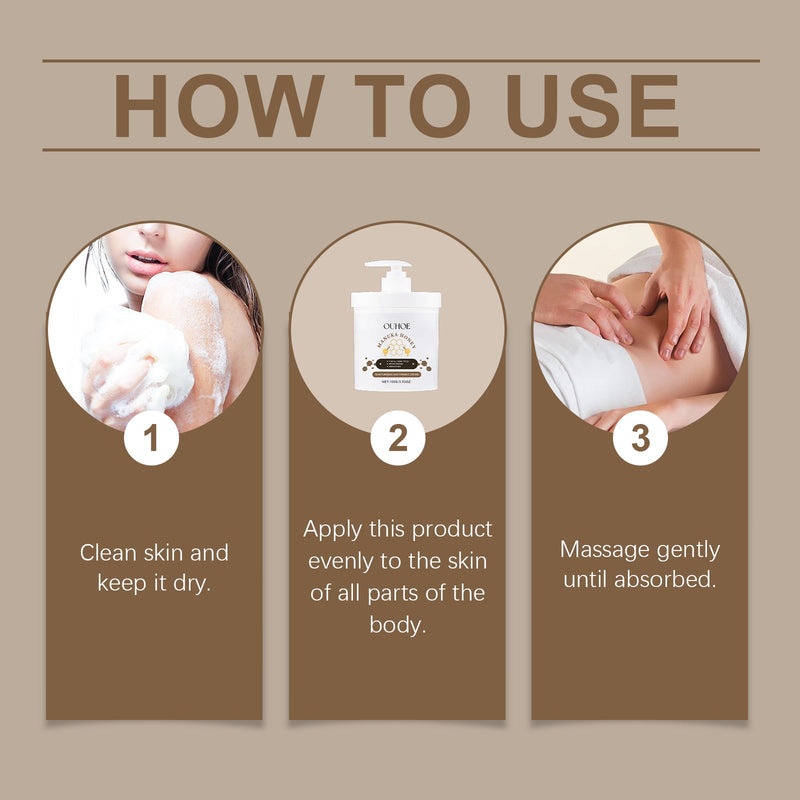 OUHOE Firming Body Cream - Silky Non-Greasy Moisturizing Body Lotion
