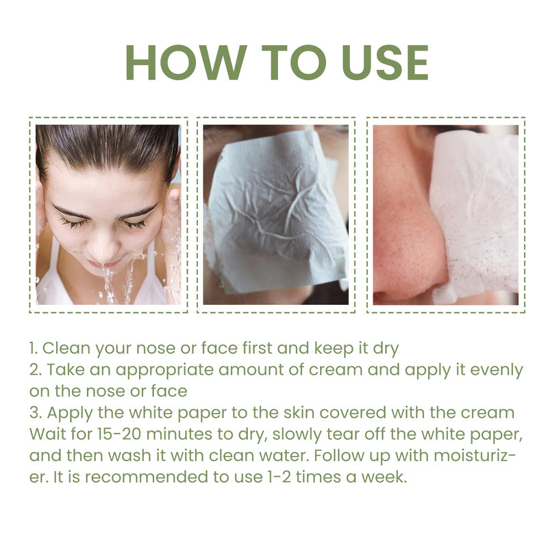 Blackhead Remover Nose Mask, Deeply Cleans And Closes Pore Blackheads And Acne Barbs And Nose Remover Mask