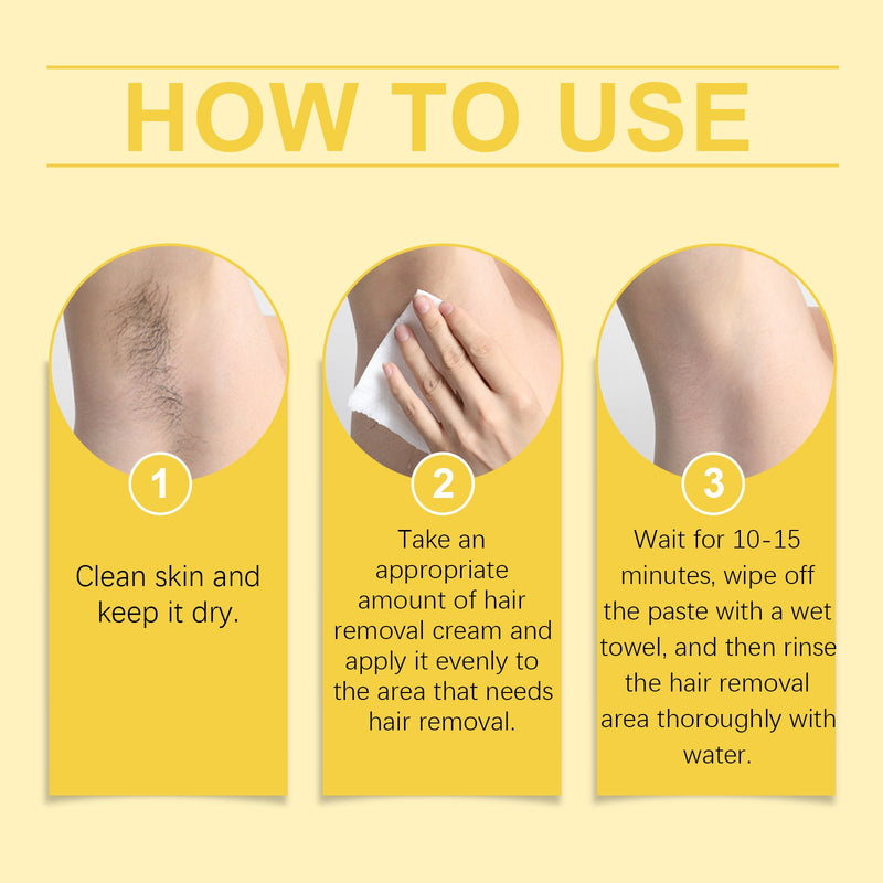 Oceaura Bee Venom Milk Moisturizing Depilatory Cream Gentle Body Depilatory Cream Armpit Hands And Legs Depilatory Cream