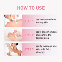 West&Month Niacinamide Intimate Areas Tightening Cream, Fade Dark Skin Even Skin Tone Beauty Skin Whiten Cream