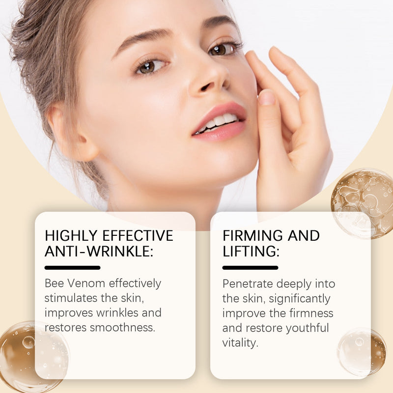OUHOE Bee Venom Facial Lotion Hydrates, Moisturizes, And Brightens The Skin, Gently Nourishing Facial Care Lotion