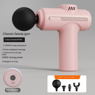 Pink button style with 4 heads