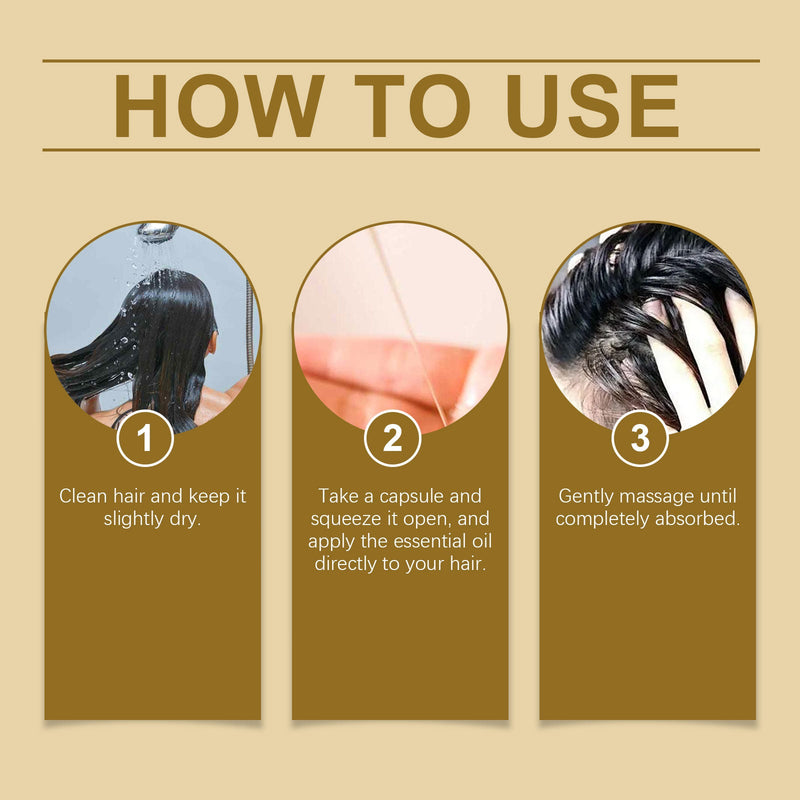 Argan Hair Care Oil Repair Dry Split Hair, Smooth And Glossy Hair Care Oil