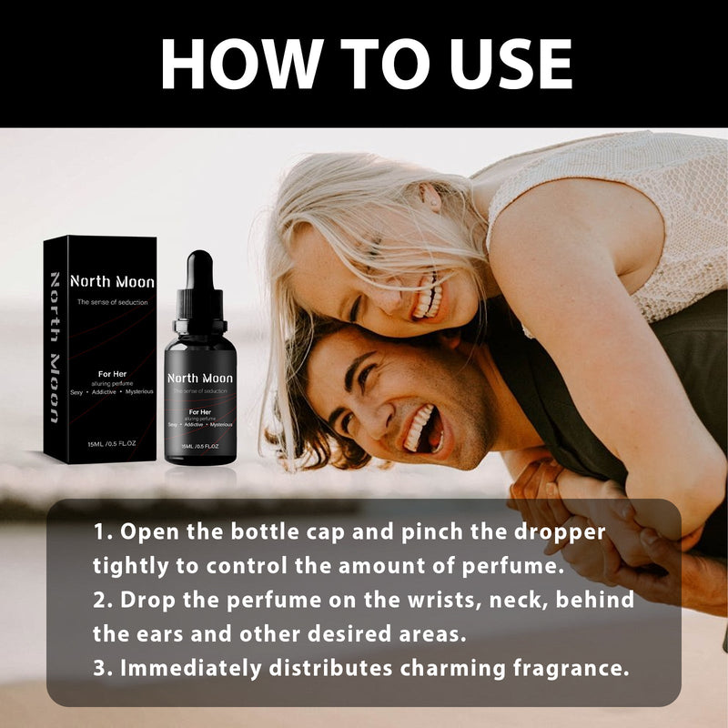 North Moon Pheromone Charm Perfume Natural Fresh Lasting Fragrance Couples Dating Atmosphere Perfume