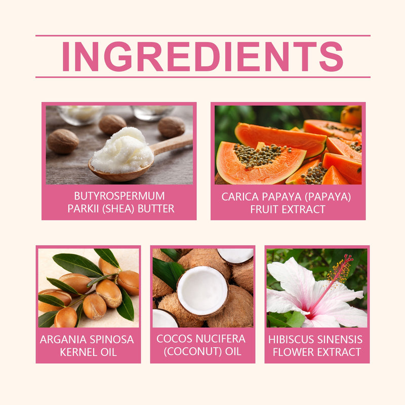 Woodsleep Hibiscus Flower Moisturizing Butter - Hydrating Nourishing Dry Skin Repair