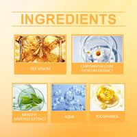 Bee Venom Psoriasis Care Spray, Psoriasis Spray Herbal Cooling Anti-Itch Skin Care Anti-Dandruff Light Redness Spray