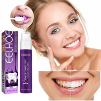 V34 Purple Toothpaste Beauty Teeth Stain Removal Anti-Pigmentation Yellow Teeth Clean White Bright White