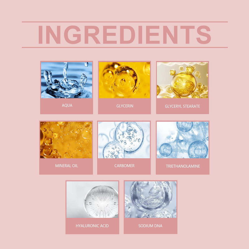 Hoygi Hyaluronic Acid Moisturizer, Gentle Hydrating, Nourishing And Brightening Facial Skin Gloss Care Cream