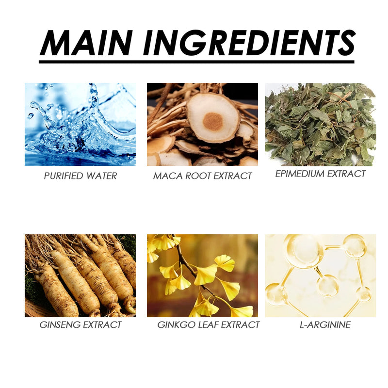 Men's Supplement To Reduce Fatigue, Relax, Enhance Pleasure And Last Longer
