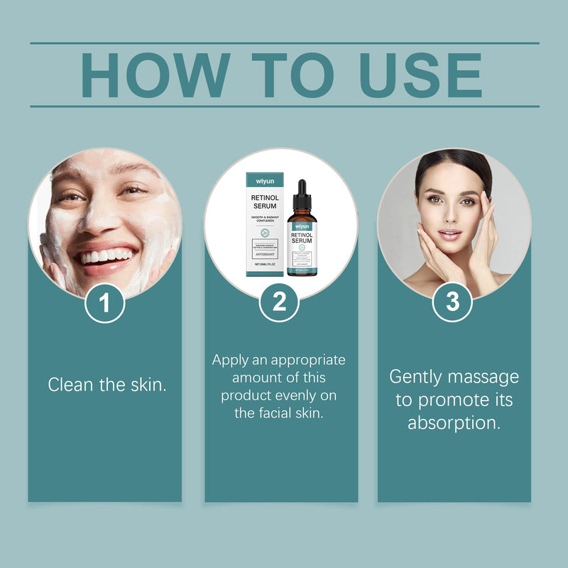 Wiyun Retinol Essence Gently Hydrates Skin, Improves Dry Skin And Nourishes Facial Skin