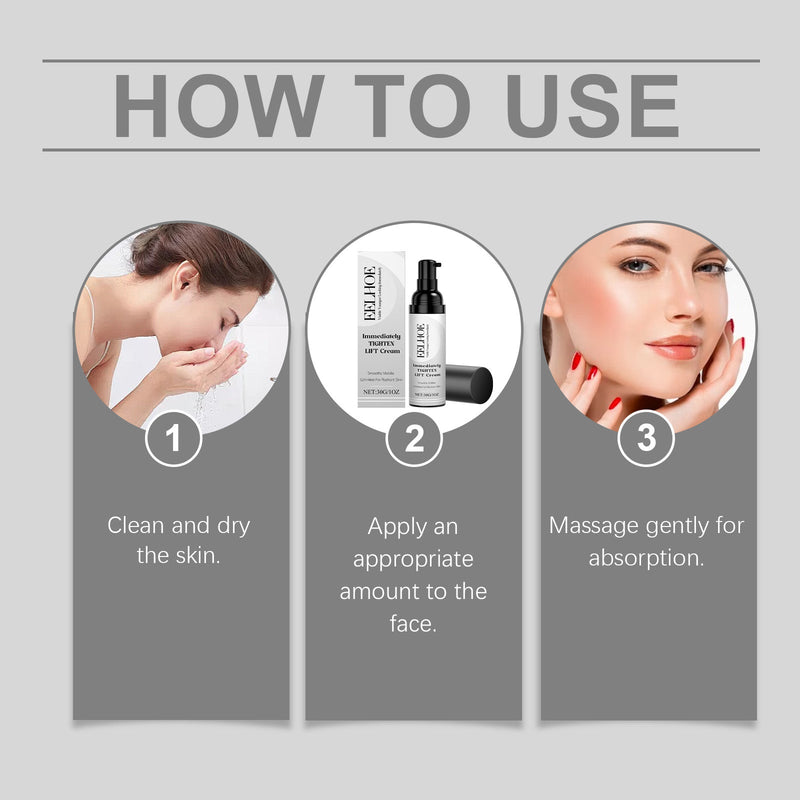 EELHOE Firming Cream Moisturizes, Softens, Reduces Fine Lines, Gently Caresses Eye Skin And Tightens Facial Contours